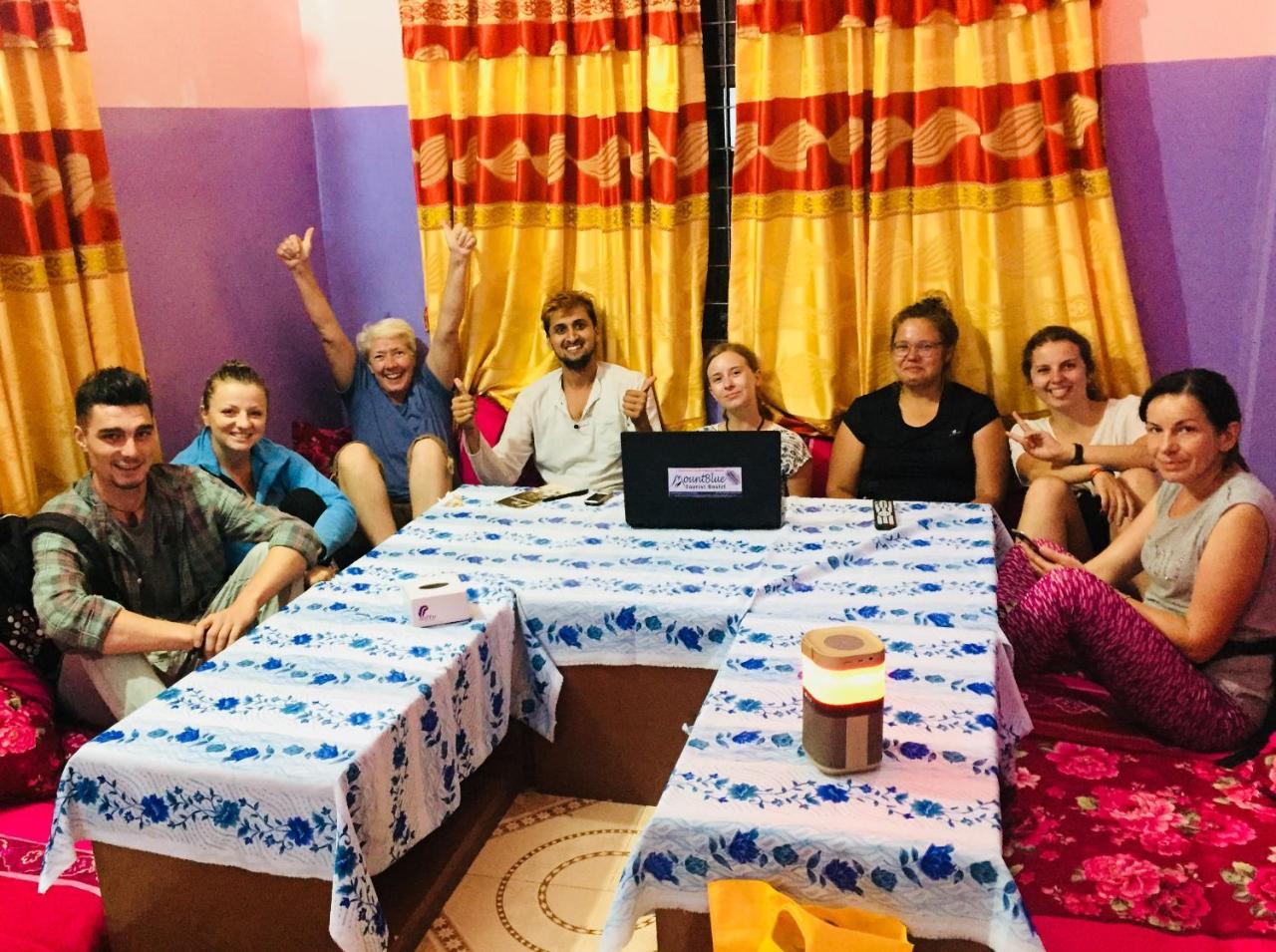 Mount Blue Tourist Hostel - Pokhara Bagian luar foto